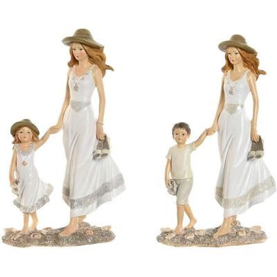 Figura Decorativa ESPRIT Beige Resina - Figura Decorativa Figura Decorativa ESPRIT Beige Resina - Figura Decorativa