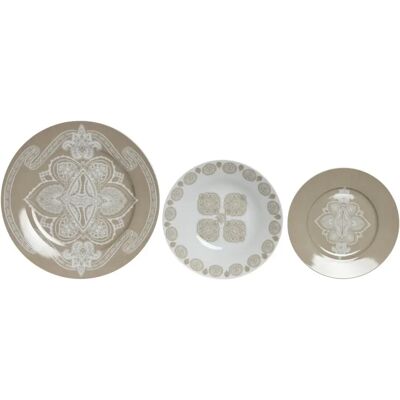 ESPRIT Blau Beige Porseleinen Servies - Dinnerware Set ESPRIT Blau Beige Porseleinen Servies - Dinnerware Set