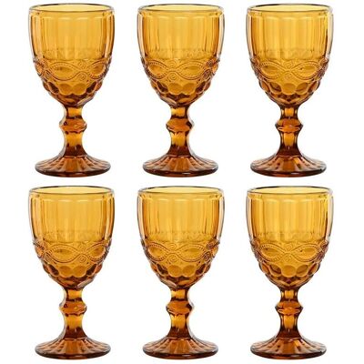 ESPRIT Amber Kristály Készlet poharak - 6 darab - edénykészlet ESPRIT Amber Kristály Készlet poharak - 6 darab - edénykészlet