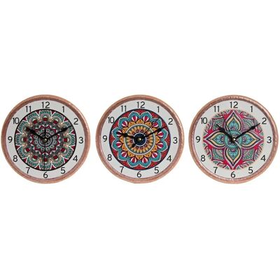 ESPRIT Ceramic Mandala Table Clock - Home Decor ESPRIT Ceramic Mandala Table Clock - Home Decor