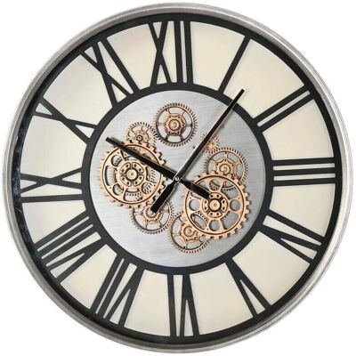 Orologio da Parete Nero Metallo Cristallo ESPRIT - Orologio da Parete Orologio da Parete Nero Metallo Cristallo ESPRIT - Orologio da Parete