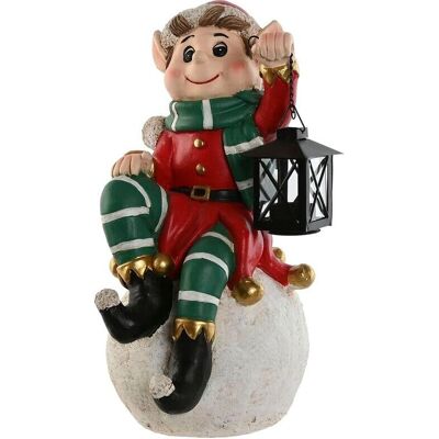 Adorno Navideño ESPRIT - Elfo - Blanco Negro Rojo Verde - Decoración Navideña Adorno Navideño ESPRIT - Elfo - Blanco Negro Rojo Verde - Decoración Navideña
