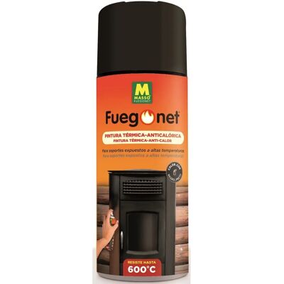 Massó - Fuegonet Spray Negro 400 ml Massó - Fuegonet Spray Negro 400 ml