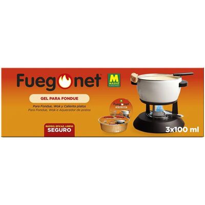 Massó Gel Fondue - 3 x 100 ml - Publicité Massó Gel Fondue - 3 x 100 ml - Publicité