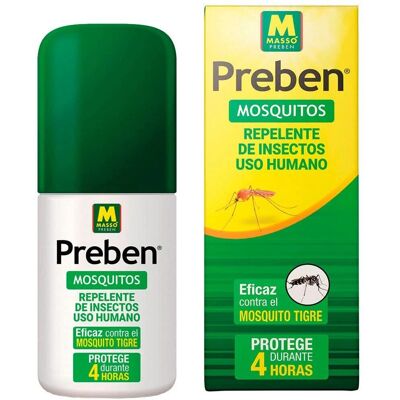 Réducteur de Moustiques Massó - Spray 100 ml pour moustiques communs et tigres - Publicité Réducteur de Moustiques Massó - Spray 100 ml pour moustiques communs et tigres - Publicité
