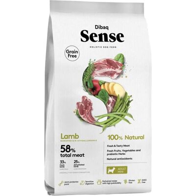 DIBAQ Sense Dog Grainfree Cordero Razas Pequeñas - Comida para Perros DIBAQ Sense Dog Grainfree Cordero Razas Pequeñas - Comida para Perros