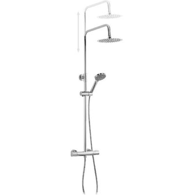 Cabel - Columna de ducha - Termostática - Cromado Cabel - Columna de ducha - Termostática - Cromado