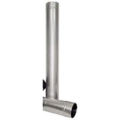 GENÉRICA 1m tubo de estufa galvanizado - Tubo GENÉRICA 1m tubo de estufa galvanizado - Tubo