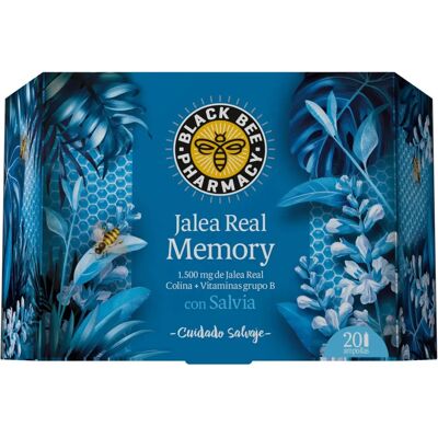Jalea Memory 20 Viales 10 ml - Suplemento para la memoria Jalea Memory 20 Viales 10 ml - Suplemento para la memoria