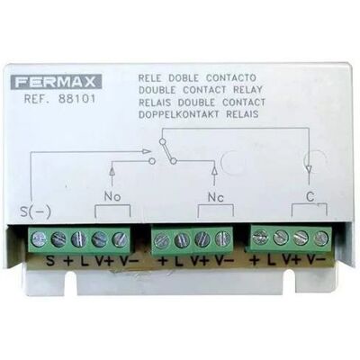 FERMAX 88101 Relé de doble contacto FERMAX 88101 Relé de doble contacto