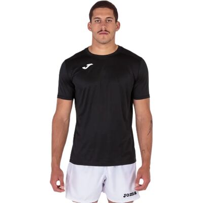 Camiseta Strong Preta JOMA para Futebol - Camiseta Camiseta Strong Preta JOMA para Futebol - Camiseta
