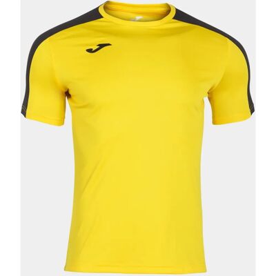 T-Shirt Jaune et Noir Joma Academy Manches Courtes - Vêtements de Sport T-Shirt Jaune et Noir Joma Academy Manches Courtes - Vêtements de Sport