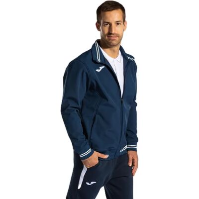Casaco de futebol azul JOMA Combi para meninos - Casaco Casaco de futebol azul JOMA Combi para meninos - Casaco
