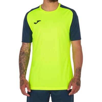 T-shirt de football JOMA Academy IV - Raglan, Logo contrasté, Polyester T-shirt de football JOMA Academy IV - Raglan, Logo contrasté, Polyester