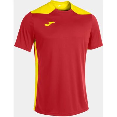 T-shirt Enfant JOMA Championship VI Rouge Jaune - T-shirt - Publicité T-shirt Enfant JOMA Championship VI Rouge Jaune - T-shirt - Publicité