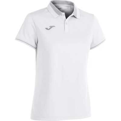 Joma Championship VI Dames Poloshirt - Wit Joma Championship VI Dames Poloshirt - Wit