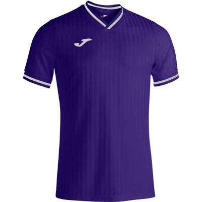 Camiseta de Fútbol Joma Toletum III - Cuello en V, Rayada, Bicolor - Camiseta Camiseta de Fútbol Joma Toletum III - Cuello en V, Rayada, Bicolor - Camiseta