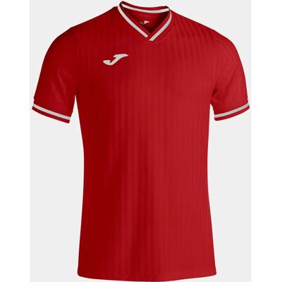 Camiseta de Niños Joma Toletum III con escote en V y rayas verticales Camiseta de Niños Joma Toletum III con escote en V y rayas verticales