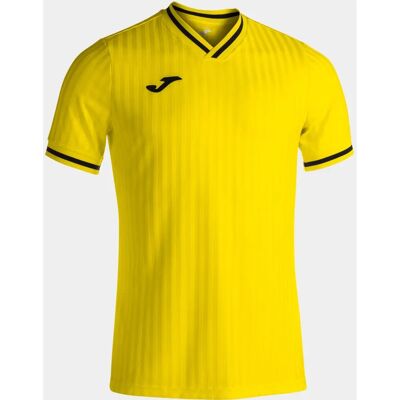 Camiseta de Fútbol JOMA Toletum III - Cuello en V Rayas Verticales Camiseta de Fútbol JOMA Toletum III - Cuello en V Rayas Verticales