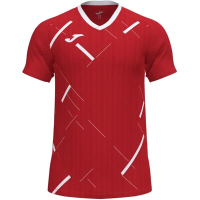 T-shirt à col en V Joma Tiger III - Vêtements de sport respirants pour enfants T-shirt à col en V Joma Tiger III - Vêtements de sport respirants pour enfants