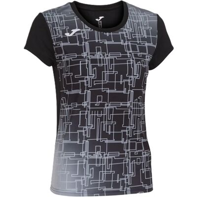 JOMA Elite VIII Svart Kortärmad T-Shirt - Fitness JOMA Elite VIII Svart Kortärmad T-Shirt - Fitness