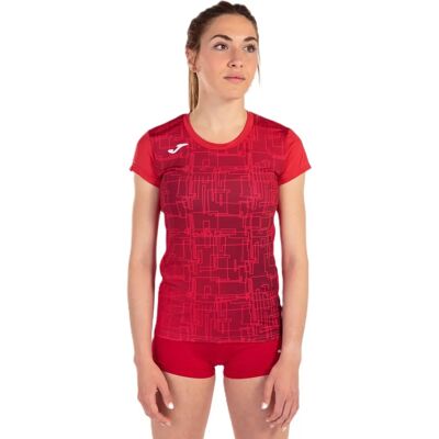 Koszulka Biegowa Czerwona JOMA Elite VIII - Odzież Sportowa Koszulka Biegowa Czerwona JOMA Elite VIII - Odzież Sportowa