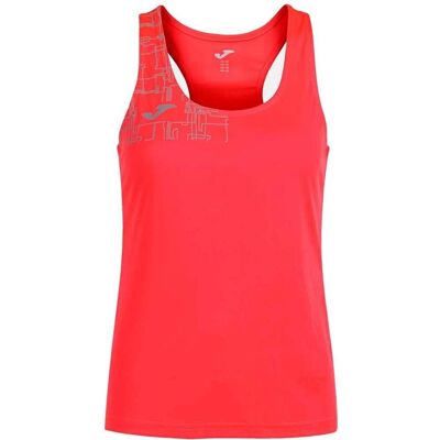 Joma Elite VIII Orange Reflektierendes Logo T-Shirt - Sportswear Joma Elite VIII Orange Reflektierendes Logo T-Shirt - Sportswear
