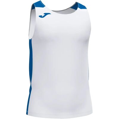 Joma Record II Blå/Vit T-shirt - Sportkläder Joma Record II Blå/Vit T-shirt - Sportkläder
