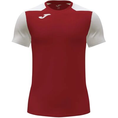 T-Shirt Sportif Joma Record II Rouge Blanc T-Shirt Sportif Joma Record II Rouge Blanc