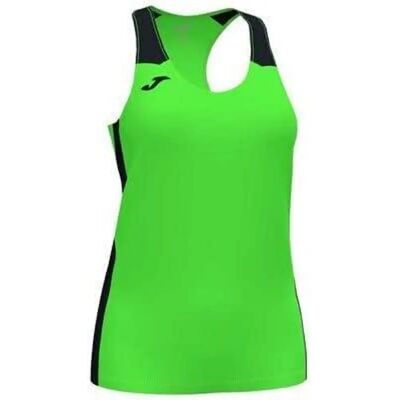 JOMA Record Ii Groen Geel Kindert-shirt - Sportkleding JOMA Record Ii Groen Geel Kindert-shirt - Sportkleding