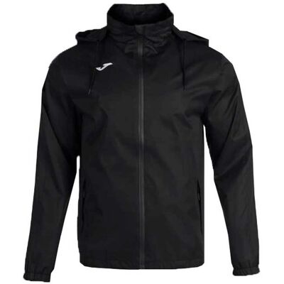 Veste de pluie noire JOMA Trivor - Veste - Publicité Veste de pluie noire JOMA Trivor - Veste - Publicité
