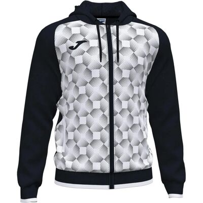 Sweat à capuche Joma Supernova III Blanc/Noir - Sweatshirt Sweat à capuche Joma Supernova III Blanc/Noir - Sweatshirt