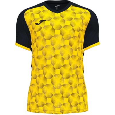 Camiseta de fútbol negra Joma Supernova III Camiseta de fútbol negra Joma Supernova III