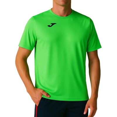 JOMA Groene polyester voetbal T-shirt voor 24 maanden tot 4 jaar JOMA Groene polyester voetbal T-shirt voor 24 maanden tot 4 jaar