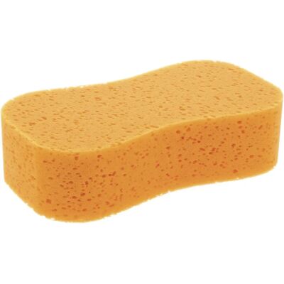 MR KLEEN Orange Reinigungsschwamm - Fahrzeug - 23x12cm MR KLEEN Orange Reinigungsschwamm - Fahrzeug - 23x12cm