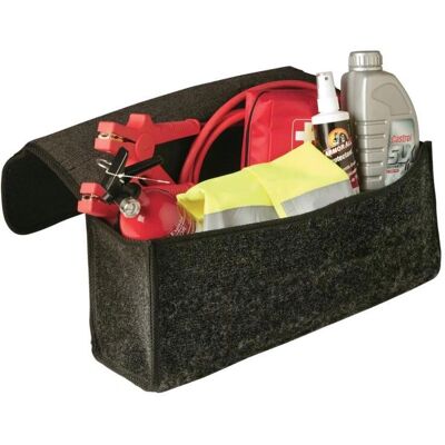 CAR+ Sac de coffre noir - 50x25 cm Organisateur de voiture CAR+ Sac de coffre noir - 50x25 cm Organisateur de voiture