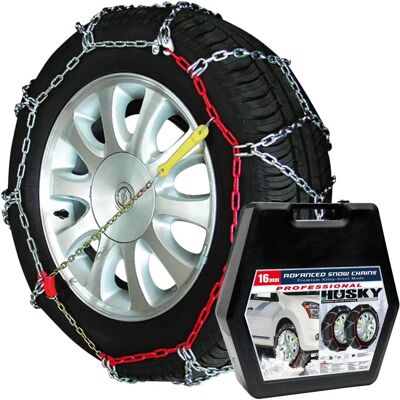 Łańcuchy śniegowe Husky 220 - Łatwy montaż dla SUV i 4x4 Łańcuchy śniegowe Husky 220 - Łatwy montaż dla SUV i 4x4