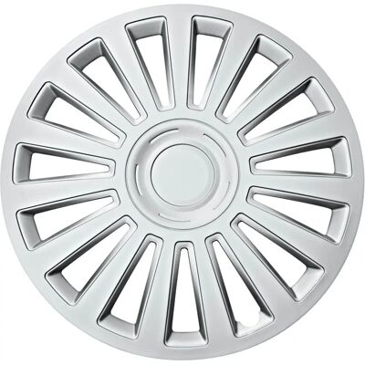 Ismeretlen 8424332536150 - 4 db 15 hüvelykes kerékdíszítő sapka, ezüst Ismeretlen 8424332536150 - 4 db 15 hüvelykes kerékdíszítő sapka, ezüst