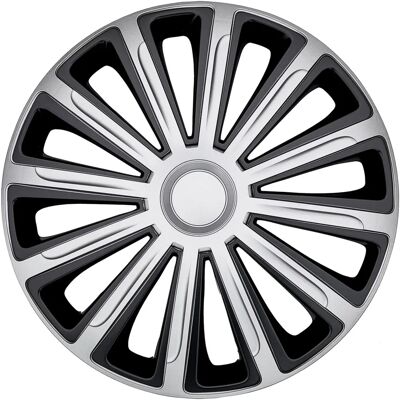 Sumex Alaska Silver/Black 14'' Car Wheel Cover - Car Sumex Alaska Silver/Black 14'' Car Wheel Cover - Car