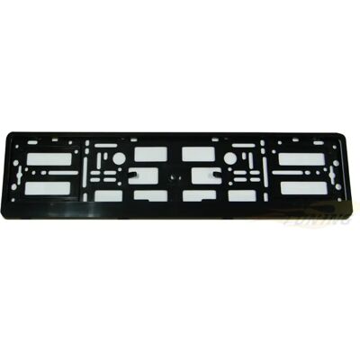 Support de Plaque EU Race Sport - ABS Noir - Publicité Support de Plaque EU Race Sport - ABS Noir - Publicité