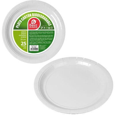 Best Products Green 20 cm Geschirr-Set - Einweg Best Products Green 20 cm Geschirr-Set - Einweg