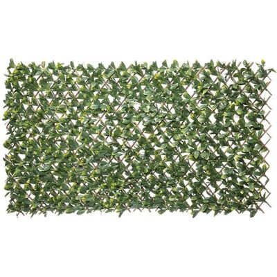 Celosía de jardín BigBuy Laurel natural de mimbre de bambú - 2 x 200 x 100 cm Celosía de jardín BigBuy Laurel natural de mimbre de bambú - 2 x 200 x 100 cm