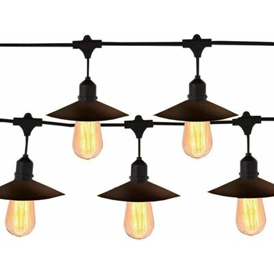 BigBuy Jardin Couronne de LED E27 - Éclairage Extérieur - Publicité BigBuy Jardin Couronne de LED E27 - Éclairage Extérieur - Publicité