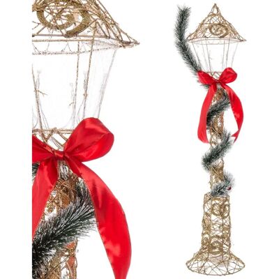 BigBuy Kerst LED-lantaarn Meerkleurig Goud Kerstmis - LED-lantaarn BigBuy Kerst LED-lantaarn Meerkleurig Goud Kerstmis - LED-lantaarn