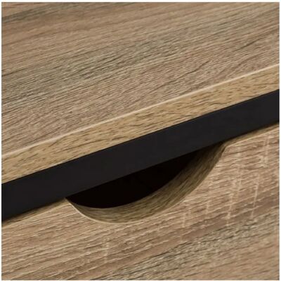 Estantería Lolahome - 180x30x60 cm - Estantería moderna en acero negro con estantes de MDF beige Estantería Lolahome - 180x30x60 cm - Estantería moderna en acero negro con estantes de MDF beige