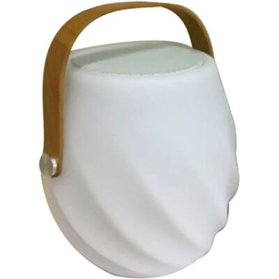 Głośnik Bluetooth BigBuy Home z diodą LED - 18x18x26 cm Głośnik Bluetooth BigBuy Home z diodą LED - 18x18x26 cm