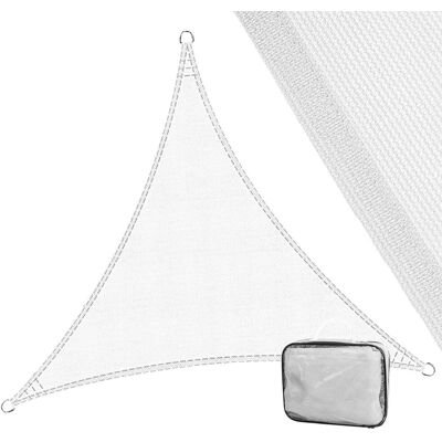 Bigbuy Home Shade Sail Vela sombreo Biały 3 x 3 m - Markiza Bigbuy Home Shade Sail Vela sombreo Biały 3 x 3 m - Markiza