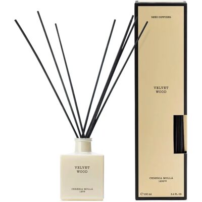 Diffuseur d'Arôme Velvet Wood de Cereria Mollá - 100ml - Publicité Diffuseur d'Arôme Velvet Wood de Cereria Mollá - 100ml - Publicité