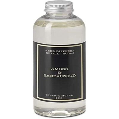 Cereria Mollá Amber Sandalwood Nachfüllung - 200ml Cereria Mollá Amber Sandalwood Nachfüllung - 200ml