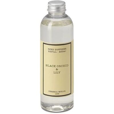 Cereria Mollá Black Orchid & Lily Recambio - Difusor de aroma 200ml Cereria Mollá Black Orchid & Lily Recambio - Difusor de aroma 200ml